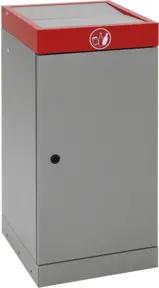 Stumpf Sortssystem ProTec-Plus, graualu/3000, verzinkter Innenbehälter, 70 Liter