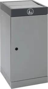 Stumpf Sortssystem ProTec-Plus, graualu/7016, verzinkter Innenbehälter, 70 Liter