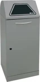Stumpf Sortsystem Modul-Vario 120, graualu-struktur, ProSlide-System, 120 Liter