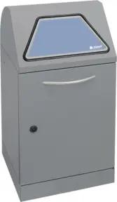 Stumpf Sortsystem Modul-Vario 45, graualu-struktur, ProSlide-System, 45 Liter