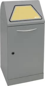 Stumpf Sortsystem Modul-Vario 60, graualu-struktur, ProSlide-System, 60 Liter