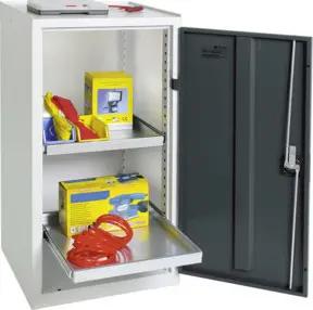 Stumpf Werkzeug- und Materialschrank 3000, RAL 7035/7016, 2 Wannen