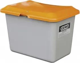 CEMO Streugutbehälter Plus3 200 Liter ohne Entnahme grau/orange