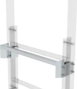 MUNK Ausstiegstritt Alu blank Spaltmaß 100 mm