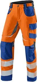 Kübler Sommerhose REFLECTIQ PSA 2 warnorange/kbl.blau Form 2407