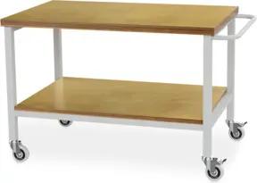 Bedrunka+Hirth Transportwagen mit 2 Buche-Multiplexplatten BxTxH 1200x750x859 mm