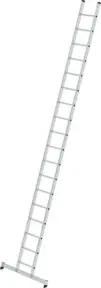 MUNK Aluminium-Anlegeleiter nivello®-Traverse 18 Sprossen