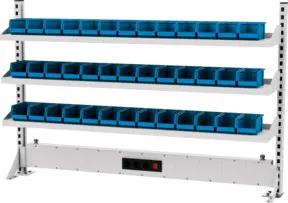 STIER Multiwandaufbau BxH 1500x950 mm 3 Fachböden