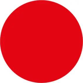 Eichner Stellplatzmarker Ronde PVC Rot