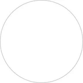 Eichner Stellplatzmarker Ronde PVC Weiß