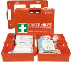 Gramm Medical Verbandkoffer DOMINO, leer, diverse Sprachen