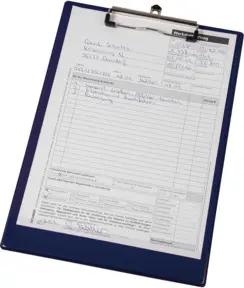 Eichner PVC-Klemmbretter blau, 232 x 338 mm 5 St.