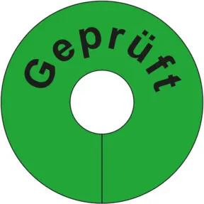 Eichner PVC-Anhänger GEPRÜFT, grüner Grund, ru