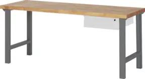STIER Werkbank Premium mit 1 Schublade BxTxH 2000x700x840mm