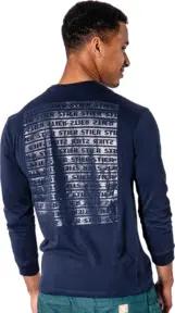 STIER Longsleeve L Navy Blue