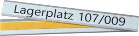 Eichner Selbstklebender Etikettenhalter aus PVC 25 x 200 mm