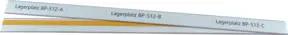 Eichner Selbstklebender Etikettenhalter aus PVC 54 x 1000 mm