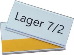 Eichner Selbstklebender Etikettenhalter aus PVC 80 x 100 mm