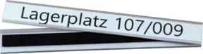 Eichner Magnetische Etikettenhalter aus PVC 25 x 200 mm