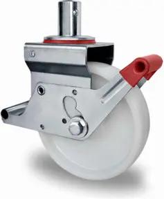 CASCOO Lenkrolle mit Zapfen ø 200 mm Serie N0N0 Gleitlager