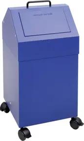 Stumpf Sortsystem 45, fahrbar, RAL 5010/5010, 45 Liter