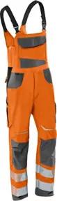 Kübler Latzhose REFLECTIQ PSA 2 warnorange/anthrazit Form 3207 Größe 27K