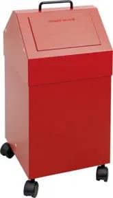 Stumpf Sortsystem 45, fahrbar, RAL 3000/3000, 45 Liter