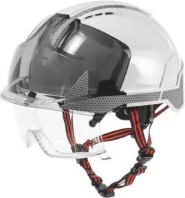 JSP Schutzhelm EVO VISTAlens Dualswitch, Farbe: WHITE