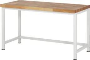 STIER Höhenverstellbare Werkbank Premium BxTxH 1500x700x840-1040mm RAL 7035
