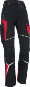 Kübler Damenhose BODYFORCE schwarz/mittelrot Form 2325