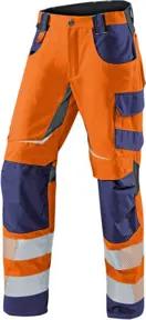 Kübler Sommerhose REFLECTIQ PSA 2 warnorange/dunkelblau Form 2407