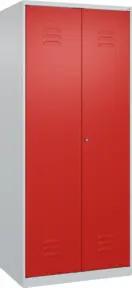 C+P PSA Doppel-Spind Classic PLUS, 2 Abteile, 1850x800x500mm, 7035/3020 Verschluss Zylinderschloss