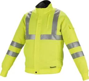 Makita Akku-Warnjacke, gelb