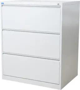STIER Hängeregistraturschrank 3 Schubladen zweibahnig DIN A4 1020x840x620mm