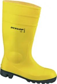 Dunlop Protomaster Gummistiefel gelb Größe 39