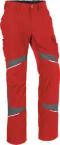 Kübler Hose ACTIVIQ cotton+ mittelrot/anthrazit Form 2250 Größe 110
