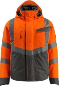 Mascot Hastings Winterjacke Größe L, hi-vis orange/dunkelanthrazit