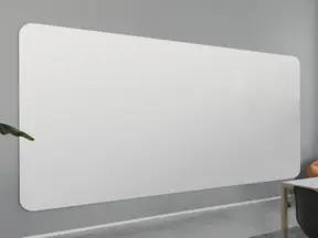 Magnetoplan Infinity Wall X, SET, R=140, Rand schwarz, 3920 x 1980 mm aus 4 Paneele 980 x 1980 mm