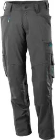 Mascot Hose mit Knietaschen, Stretchstoff Hose dunkelanthrazit