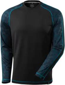 Mascot T-Shirt, Langarm, feuchtigkeitstransportierend T-shirt Größe 2XL, schwarz