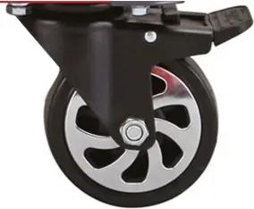 Gedore R20902009 Lenkrolle mit Bremse für Werkstattwagen WINGMAN