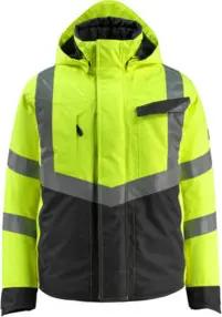 Mascot Hastings Winterjacke Größe L, hi-vis gelb/schwarz