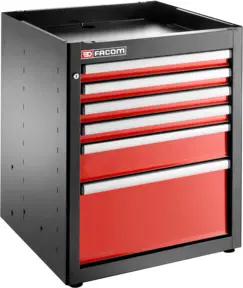 Facom JLS3 Einzelunterschrank 6 Schubladen rot