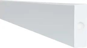 Moravia Prallschutz MORION Rechteck Flächenschutz 20 x 60 mm Länge 1000 mm weiß