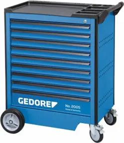 Gedore Werkzeugwagen mit 9 Schubladen (B 640 x T 400 mm)