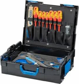 Gedore 1100-03 L-BOXX 136 mit Sortiment Sanitär 44-teilig