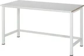 Rau Werktisch Stahlblechbelag-Platte BxTxH 1500x800x825 mm