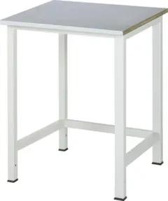 Rau Werktisch Stahlblechbelag-Platte BxTxH 750x800x825 mm