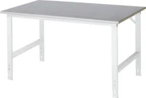 Rau Arbeitstisch Tom BxTxH 1500x1000x760-1080mm, Stahlblech Arbeitsplatte