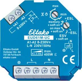 Eltako Dimmschalter 8-230VUC EUD61M-UC